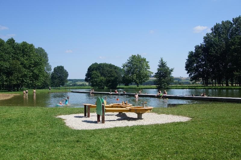 A scenery from Flower Camping La Samaritaine