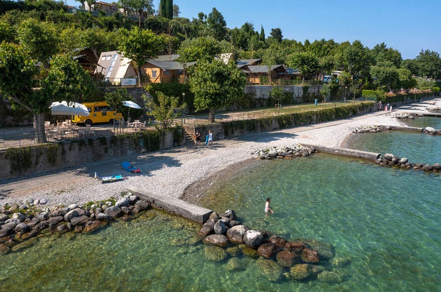 A scenery from Camping Village Riva Blu