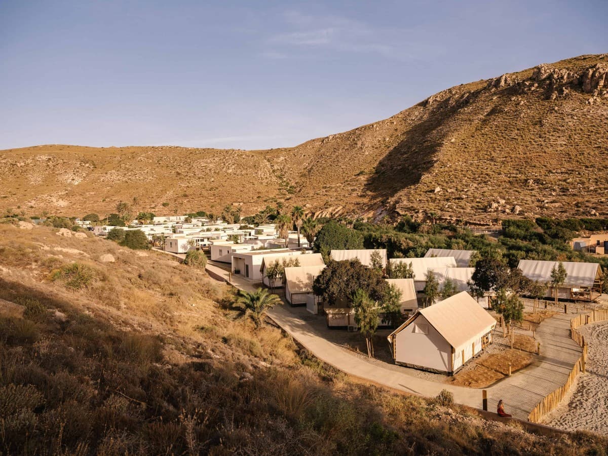 A scenery from Wecamp Cabo de Gata