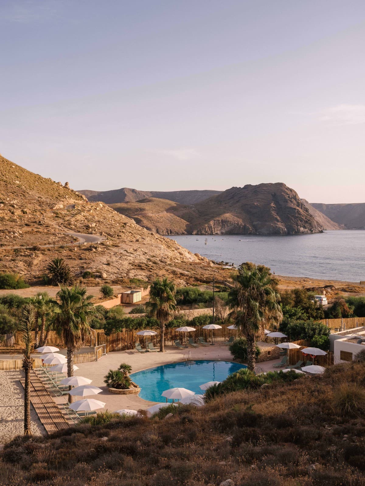 A scenery from Wecamp Cabo de Gata