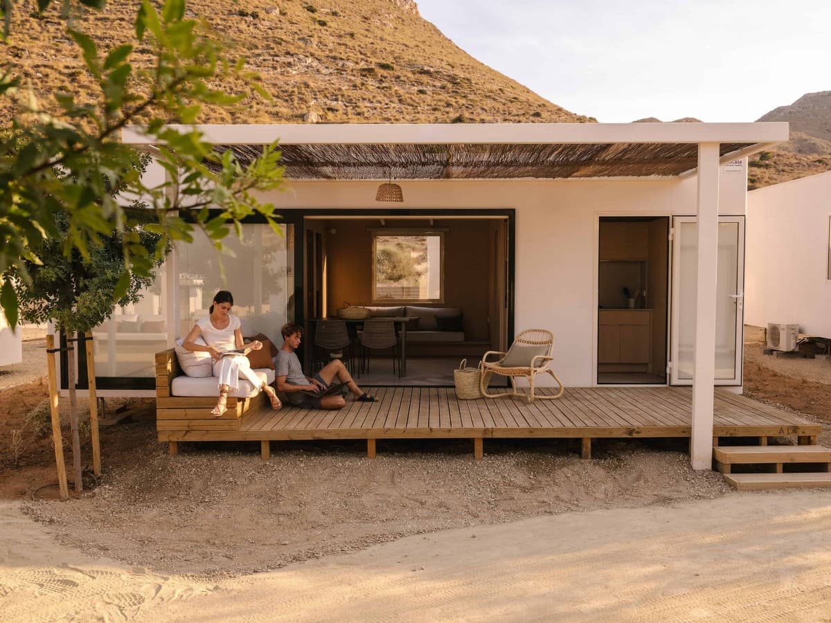 A scenery from Wecamp Cabo de Gata