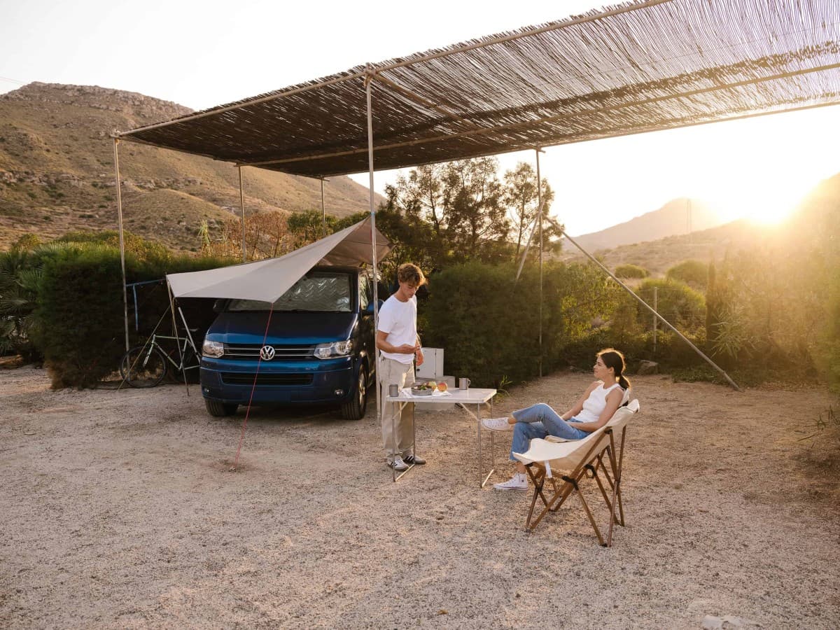 A scenery from Wecamp Cabo de Gata
