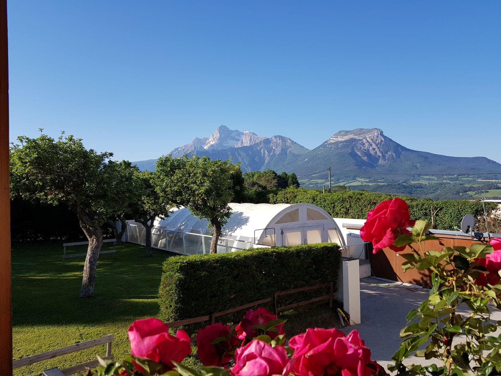 A scenery from Camping Belvédère de l'Obiou
