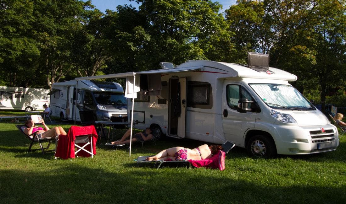 A scenery from Camping Au Pré Du Lac