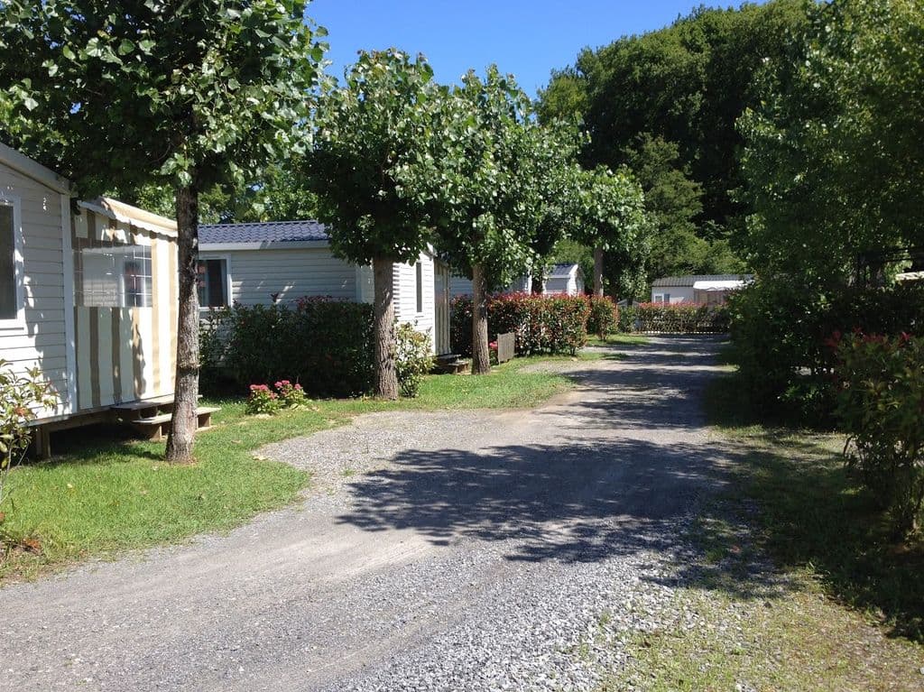 A scenery from Camping Untxin Socoa