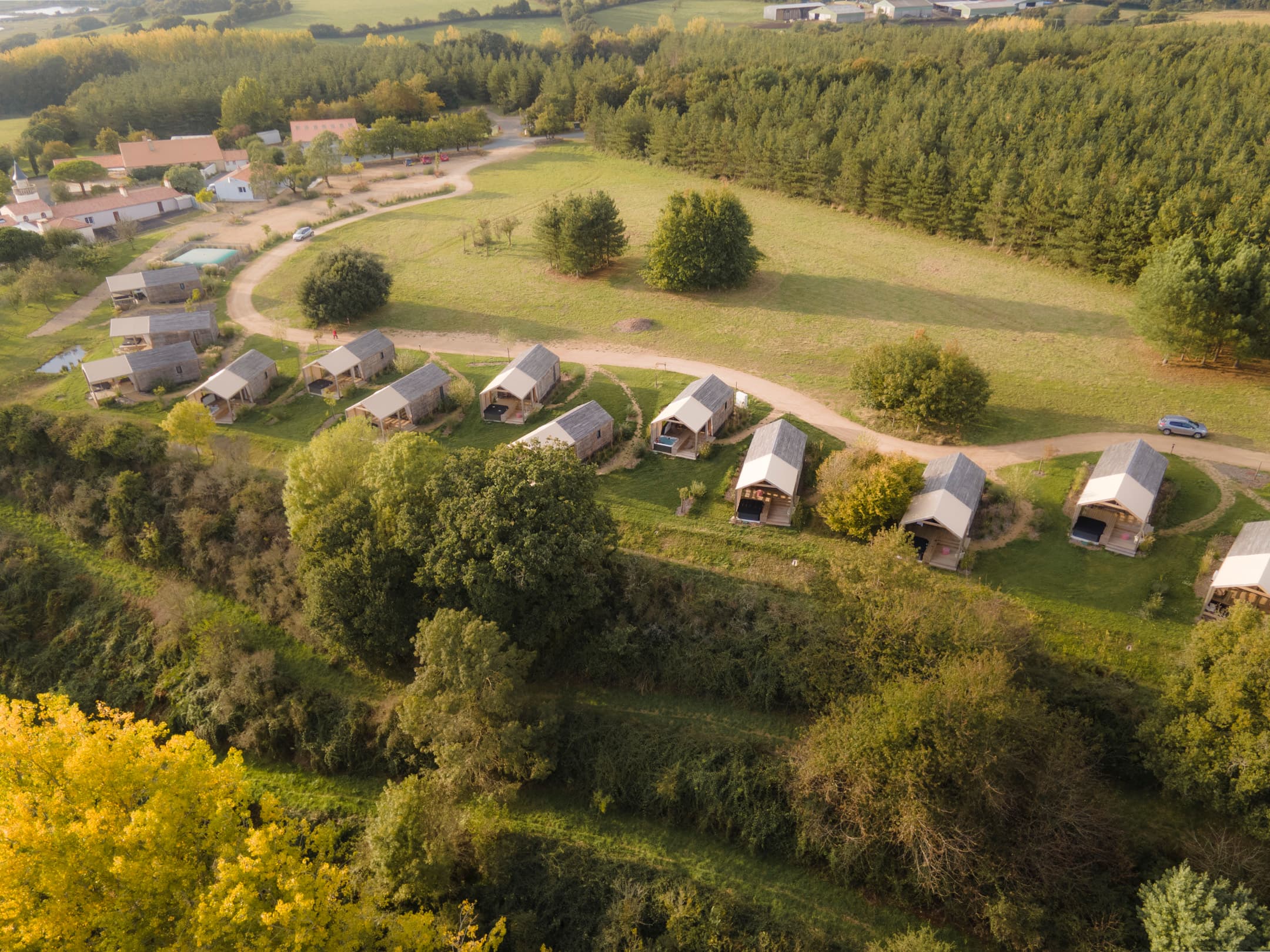A scenery from Damona Lodges