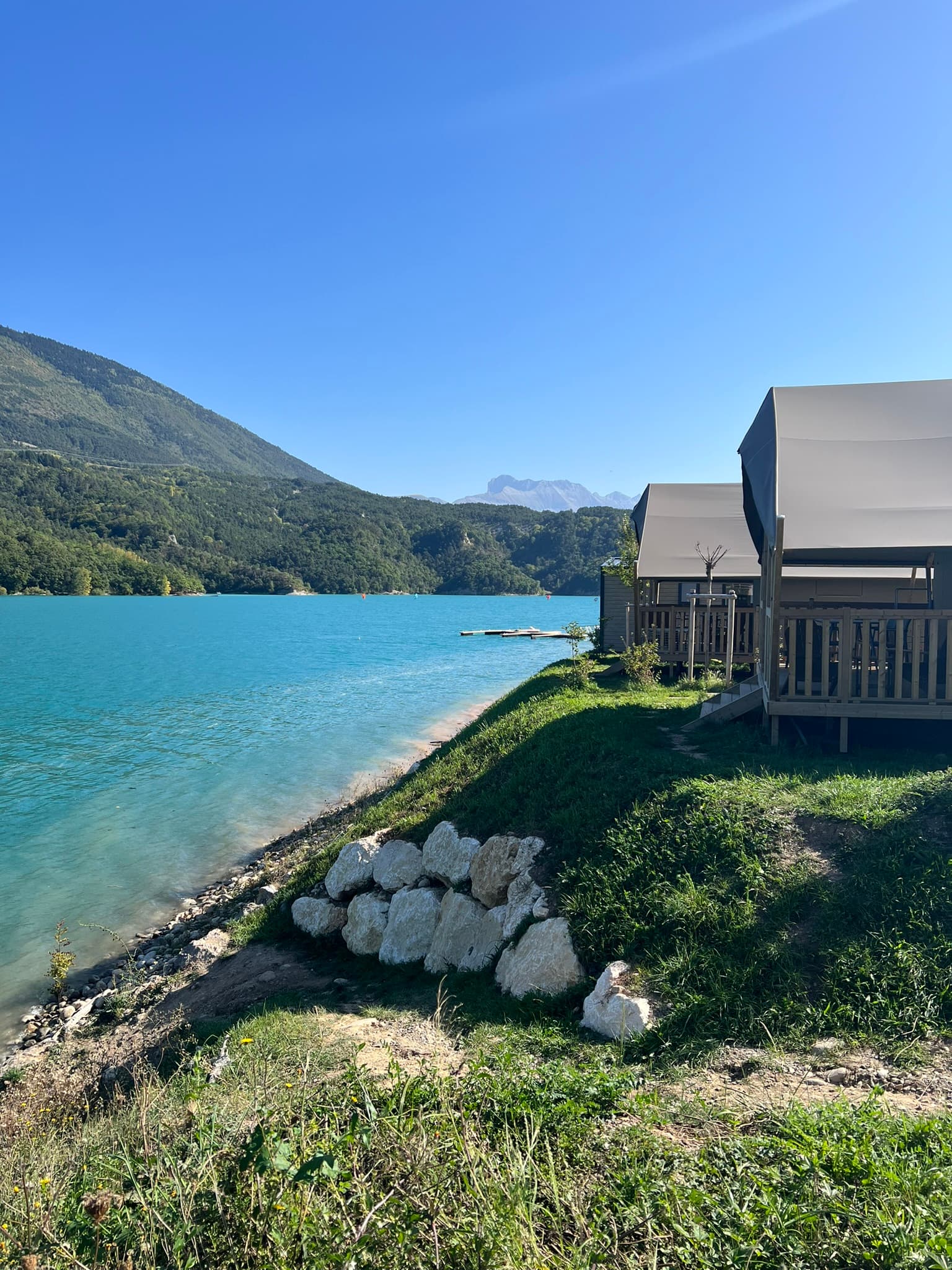 A scenery from Camping D'Herbelon
