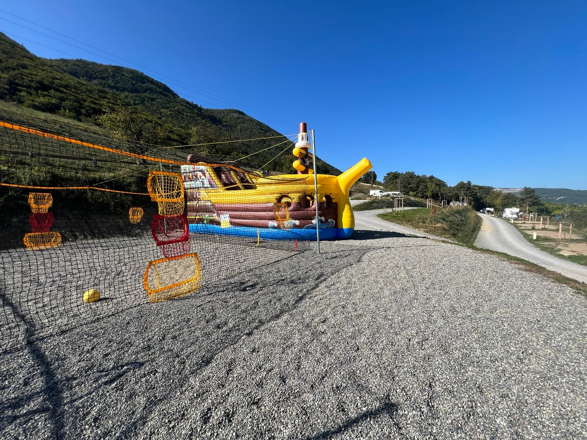 A scenery from Camping D'Herbelon