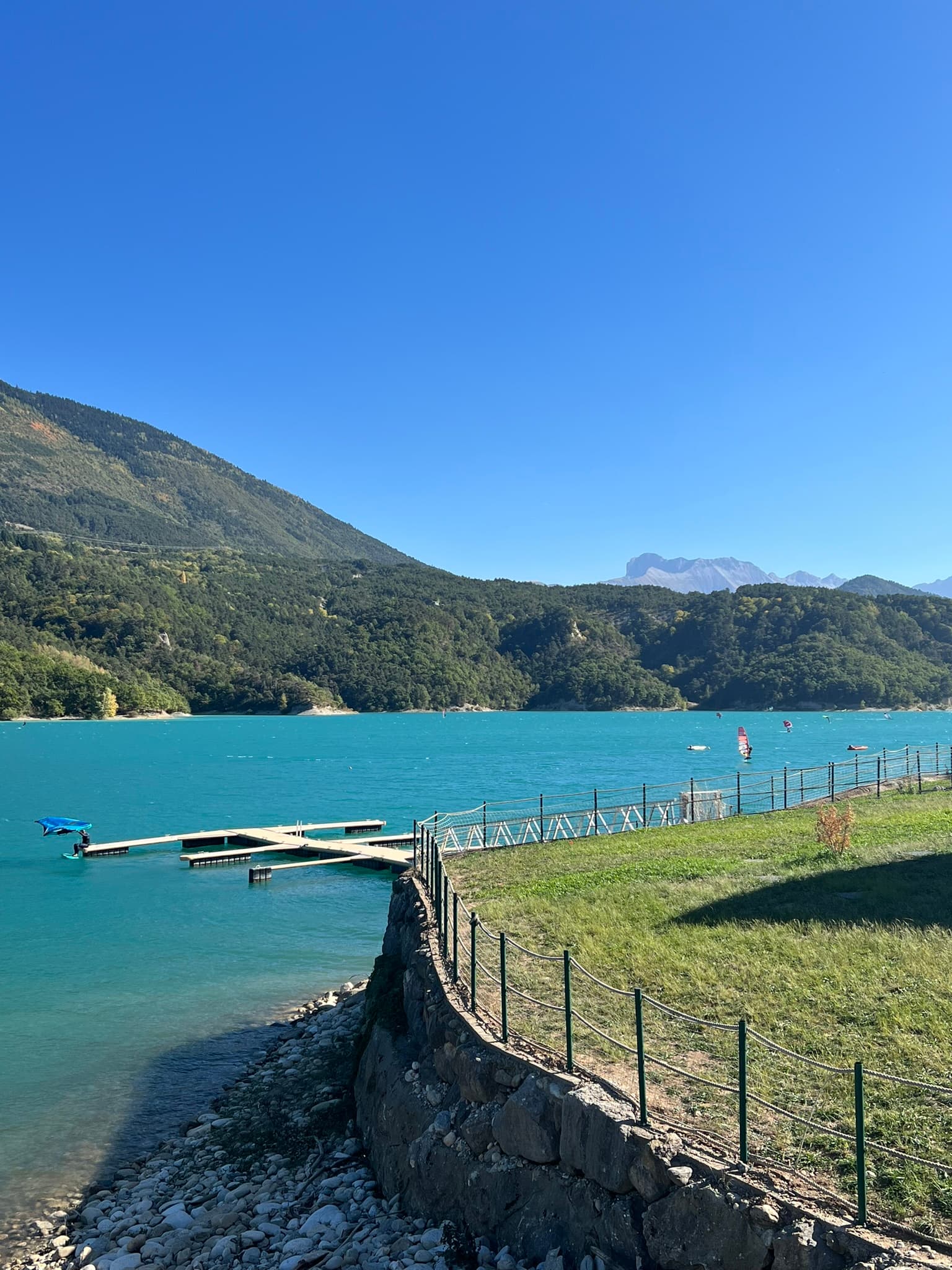 A scenery from Camping D'Herbelon