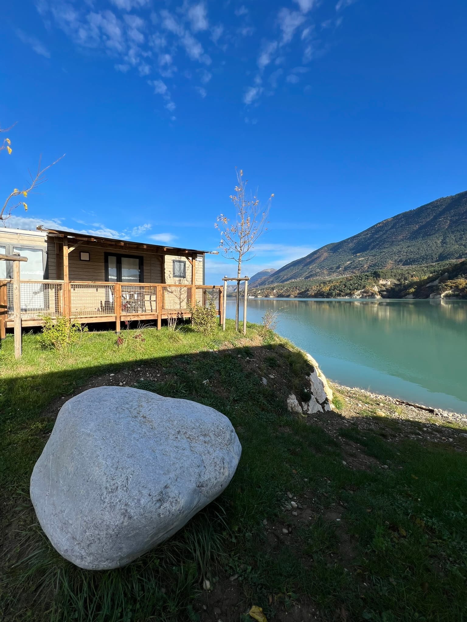 A scenery from Camping D'Herbelon