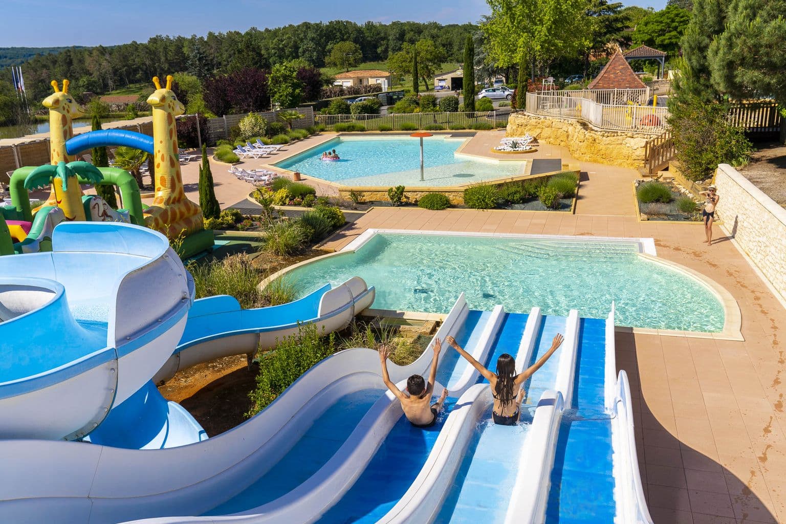 A scenery from Camping Sandaya Le Carbonnier