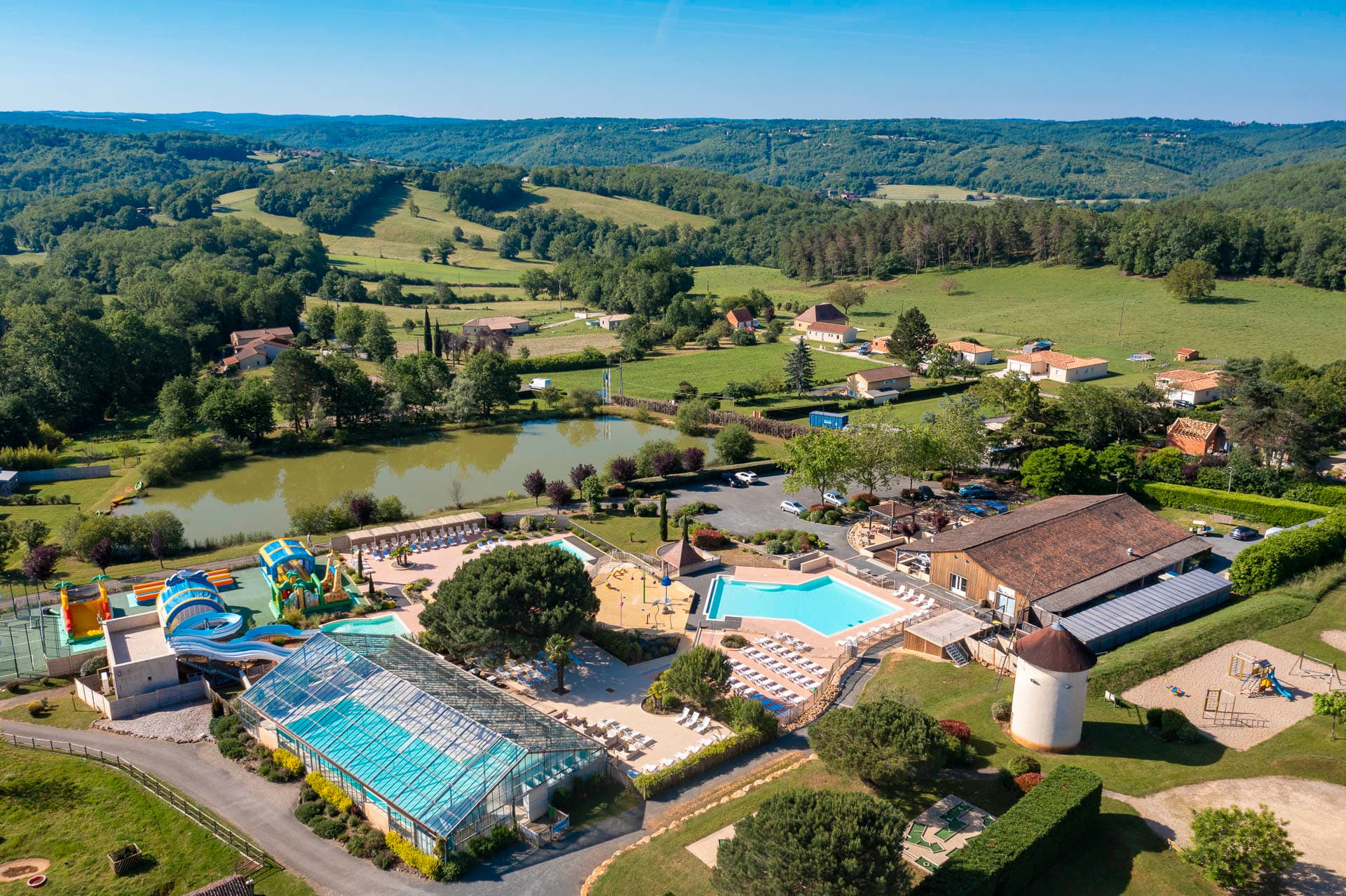 A scenery from Camping Sandaya Le Carbonnier