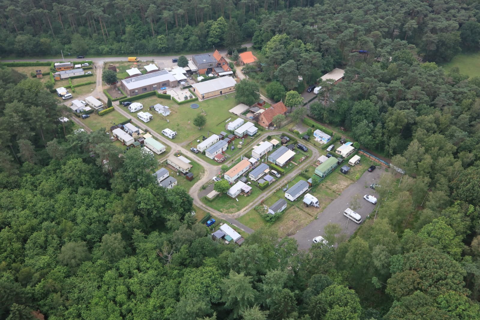 A scenery from Camping De Zeven Geitjes