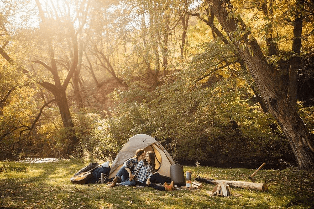 A scenery from Camping les Voiles