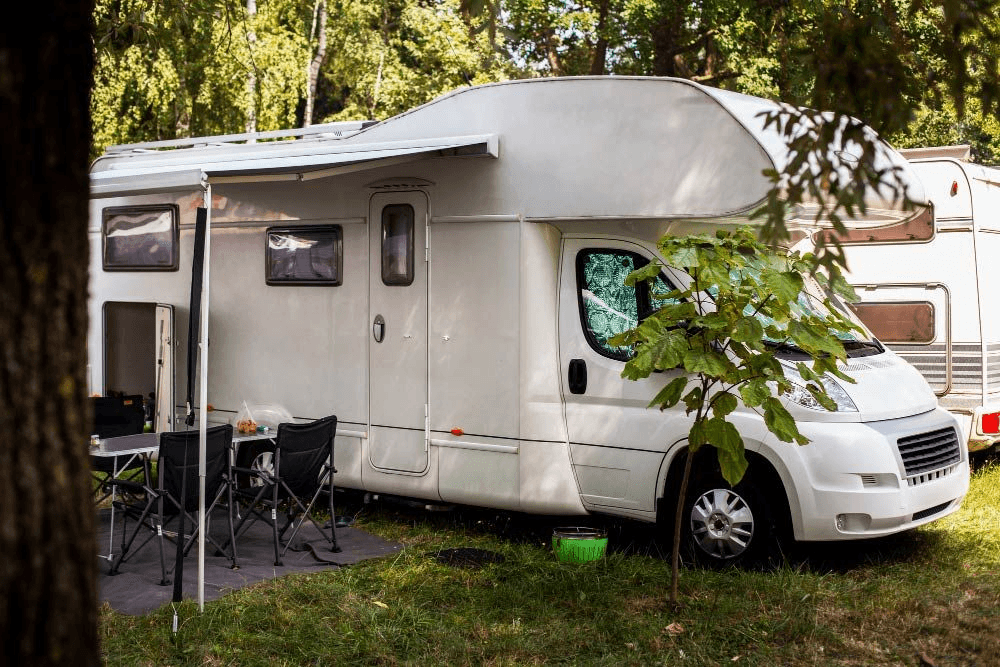 A scenery from Camping les Voiles
