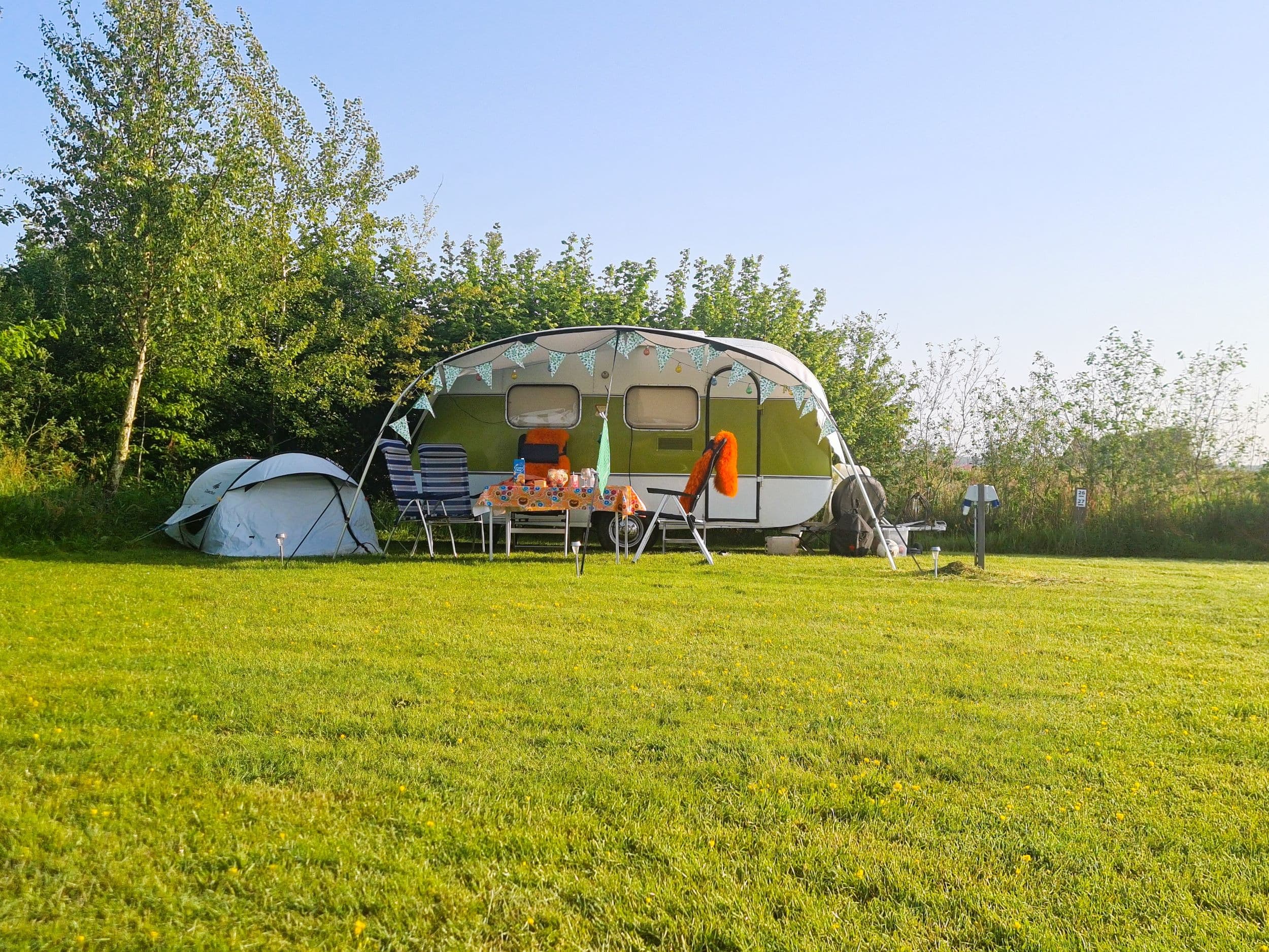 A scenery from Camping De Kan Hoeve