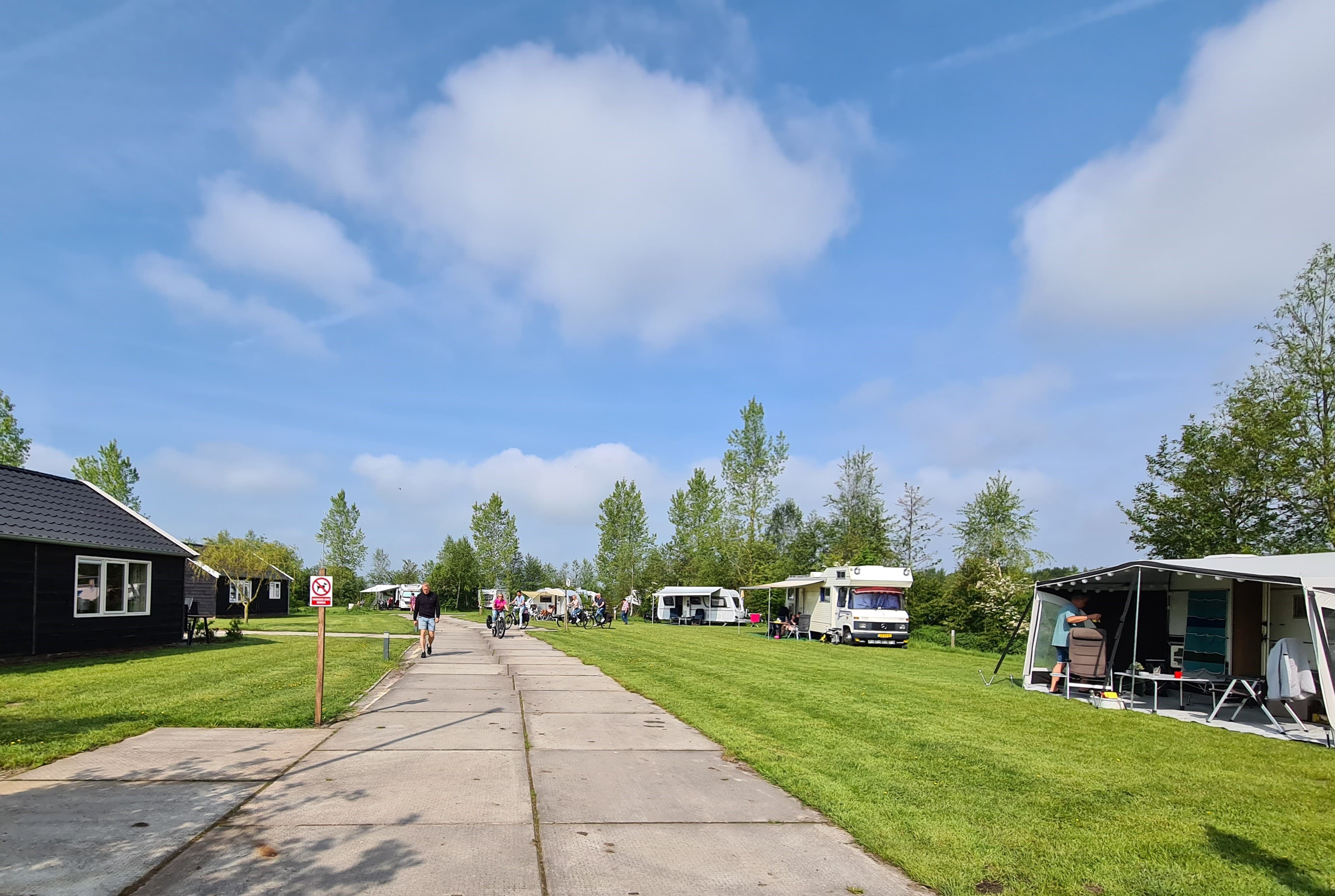 A scenery from Camping De Kan Hoeve