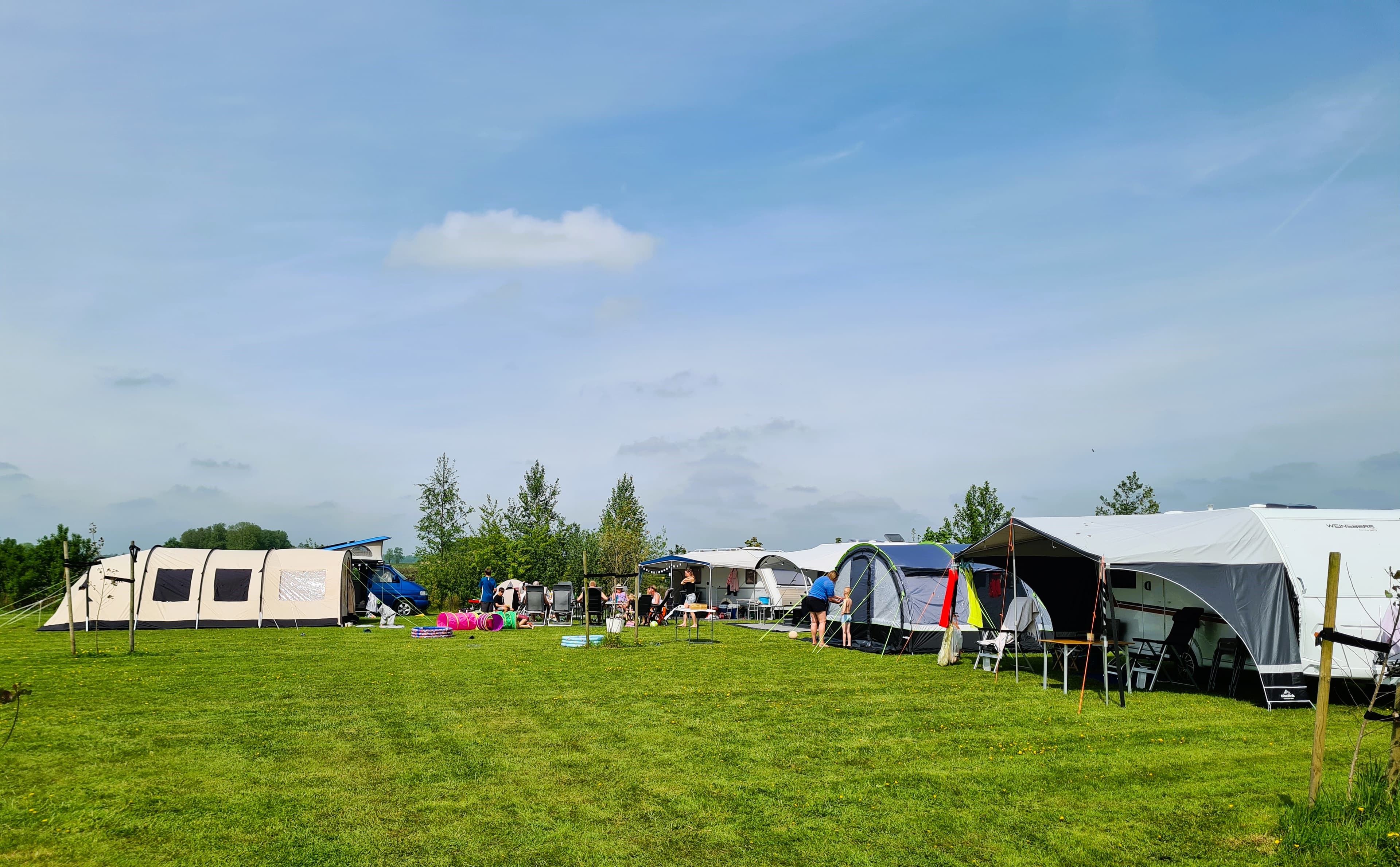 A scenery from Camping De Kan Hoeve