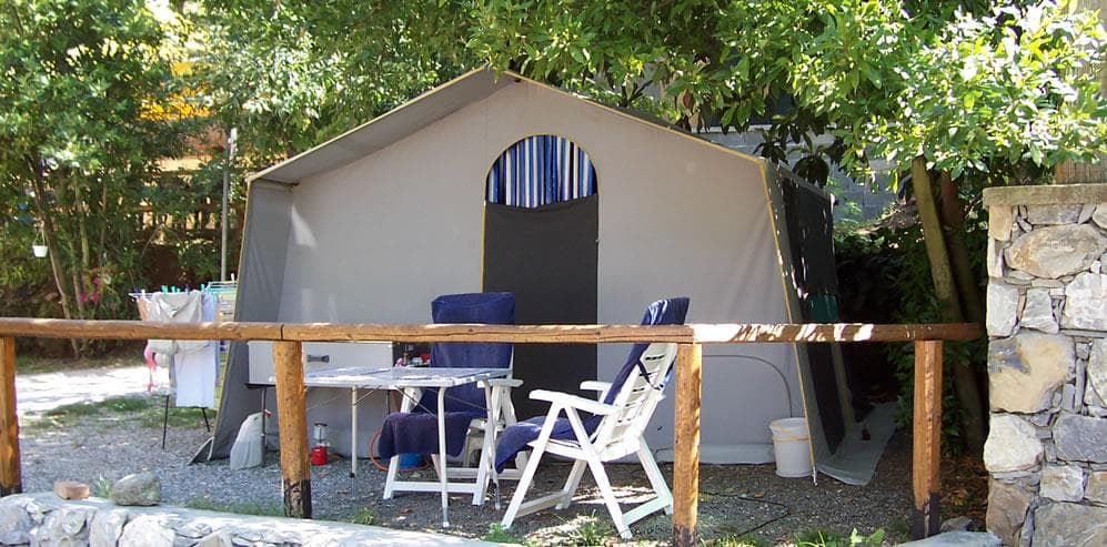 A scenery from Camping La Sfinge