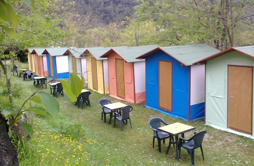 A scenery from Camping La Sfinge