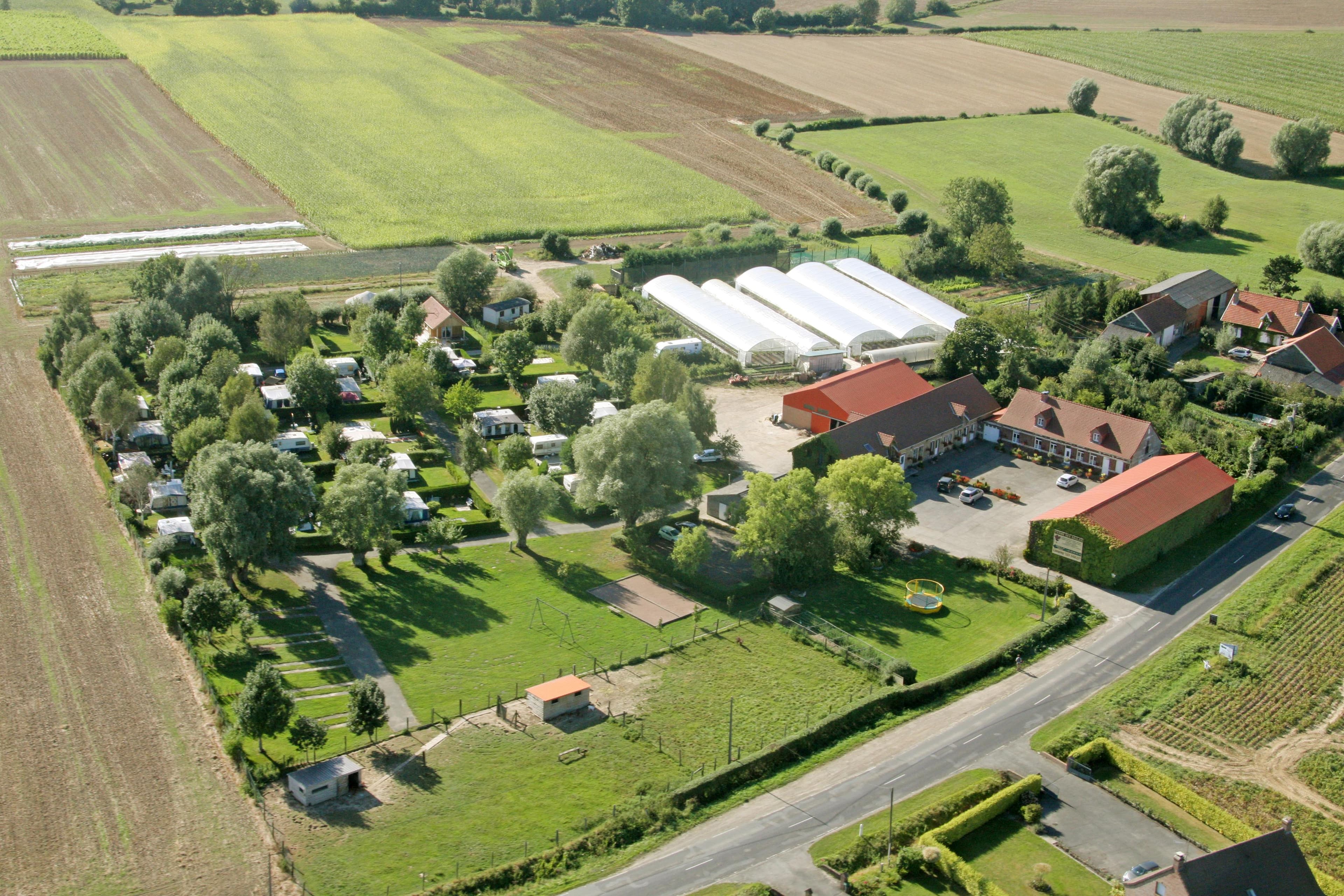 A scenery from Camping La Ferme Des Saules