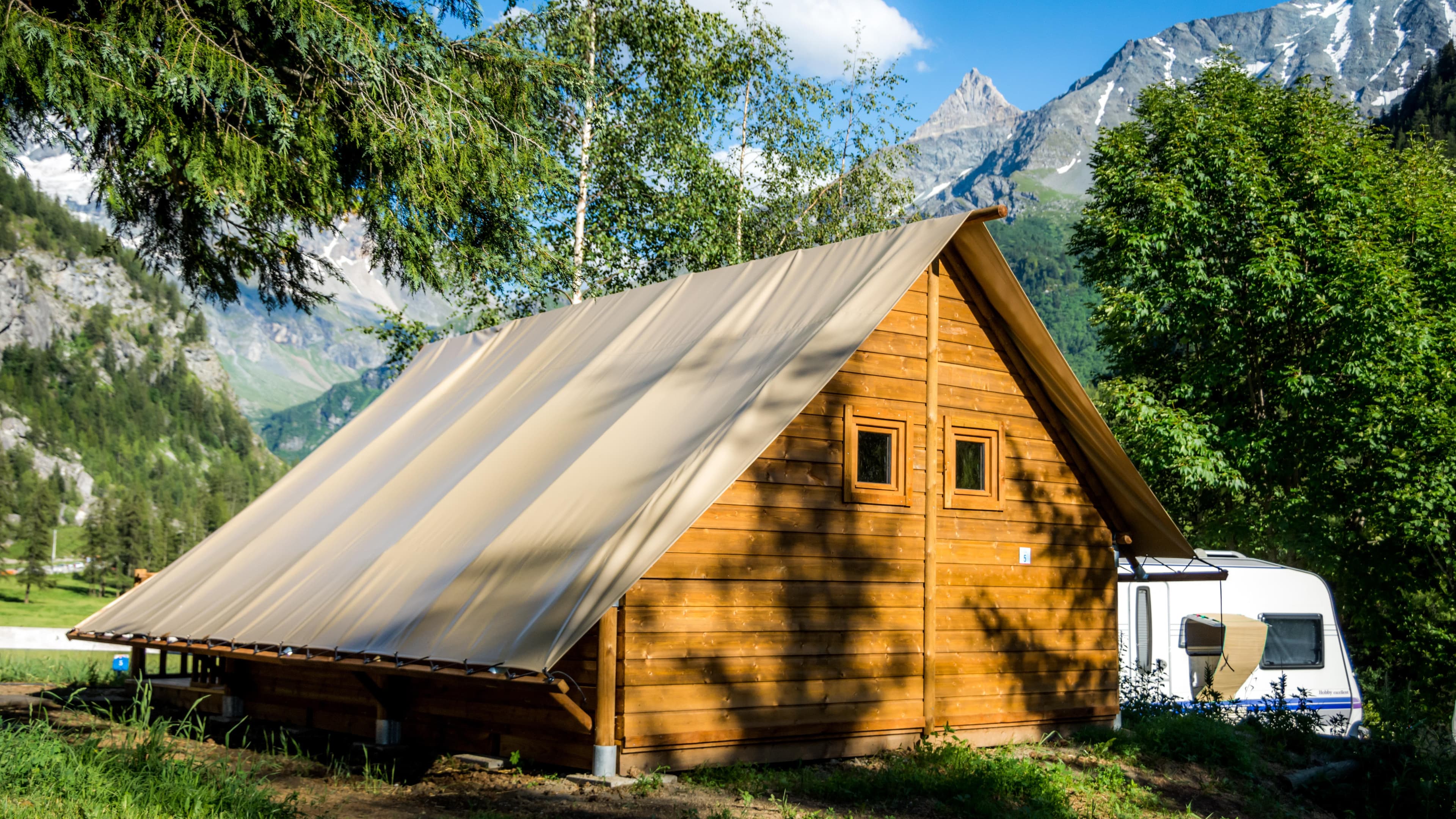 A scenery from Camping Les Lanchettes