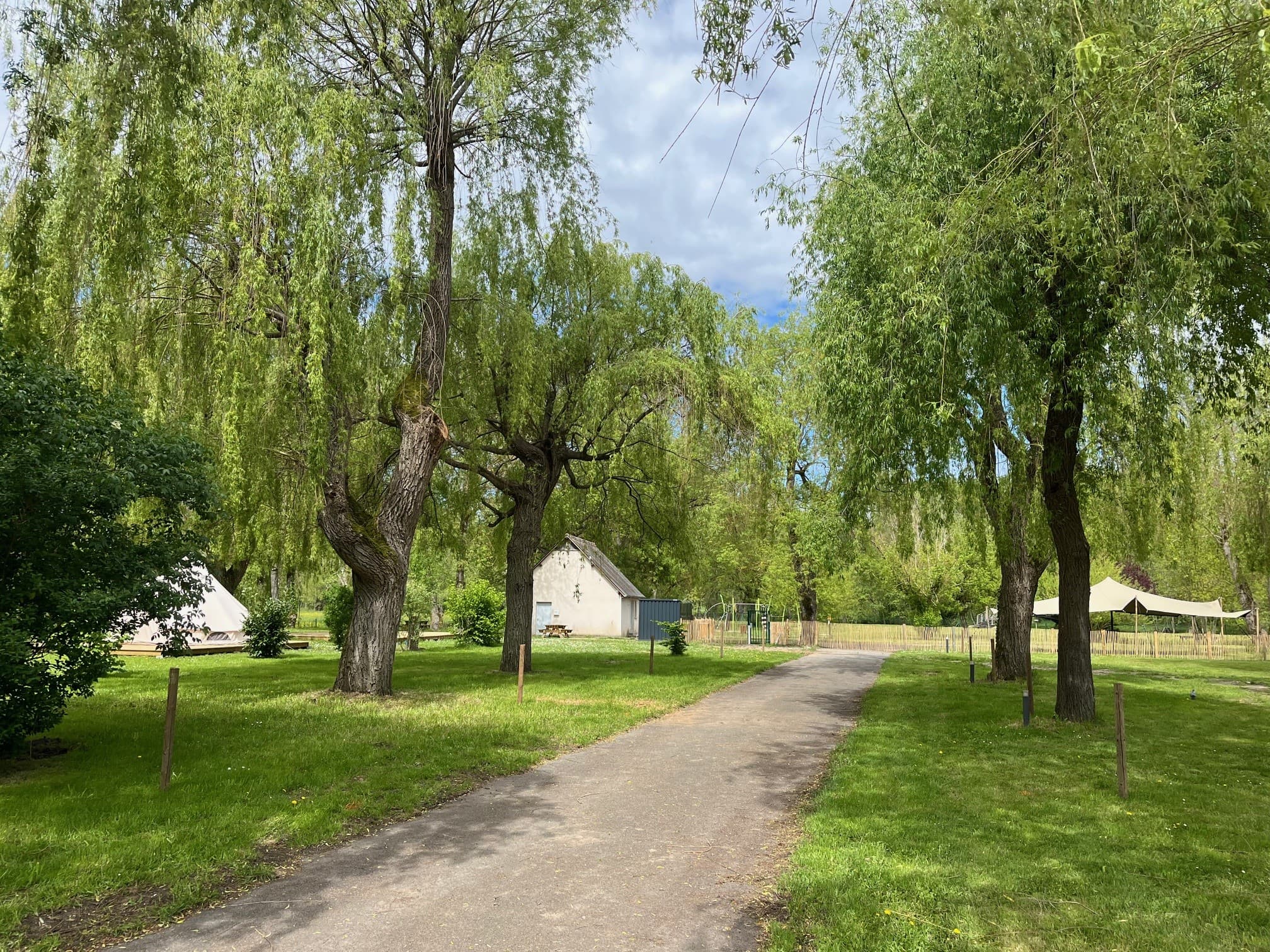 A scenery from Camping Les Saules De Cormery