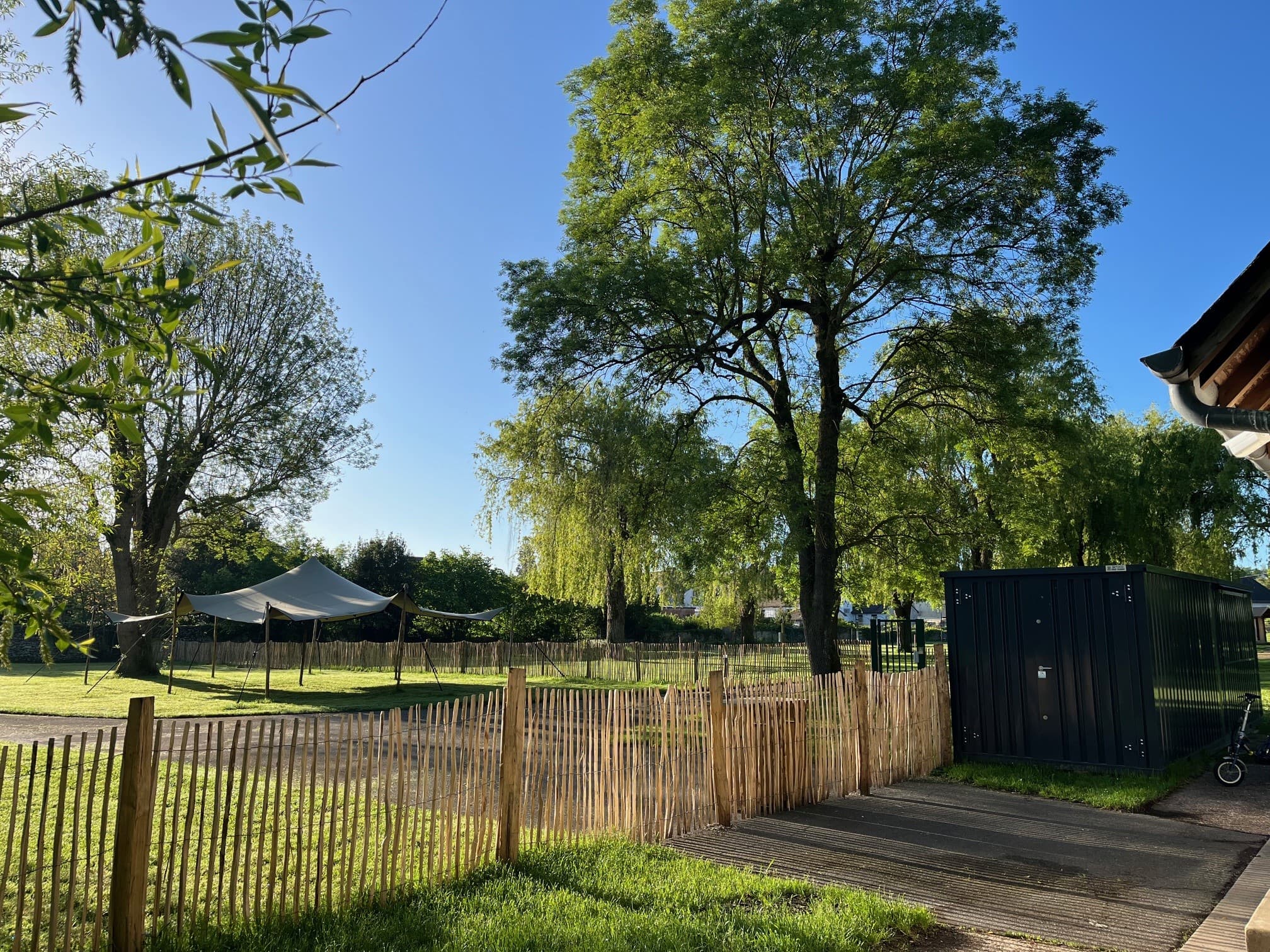 A scenery from Camping Les Saules De Cormery