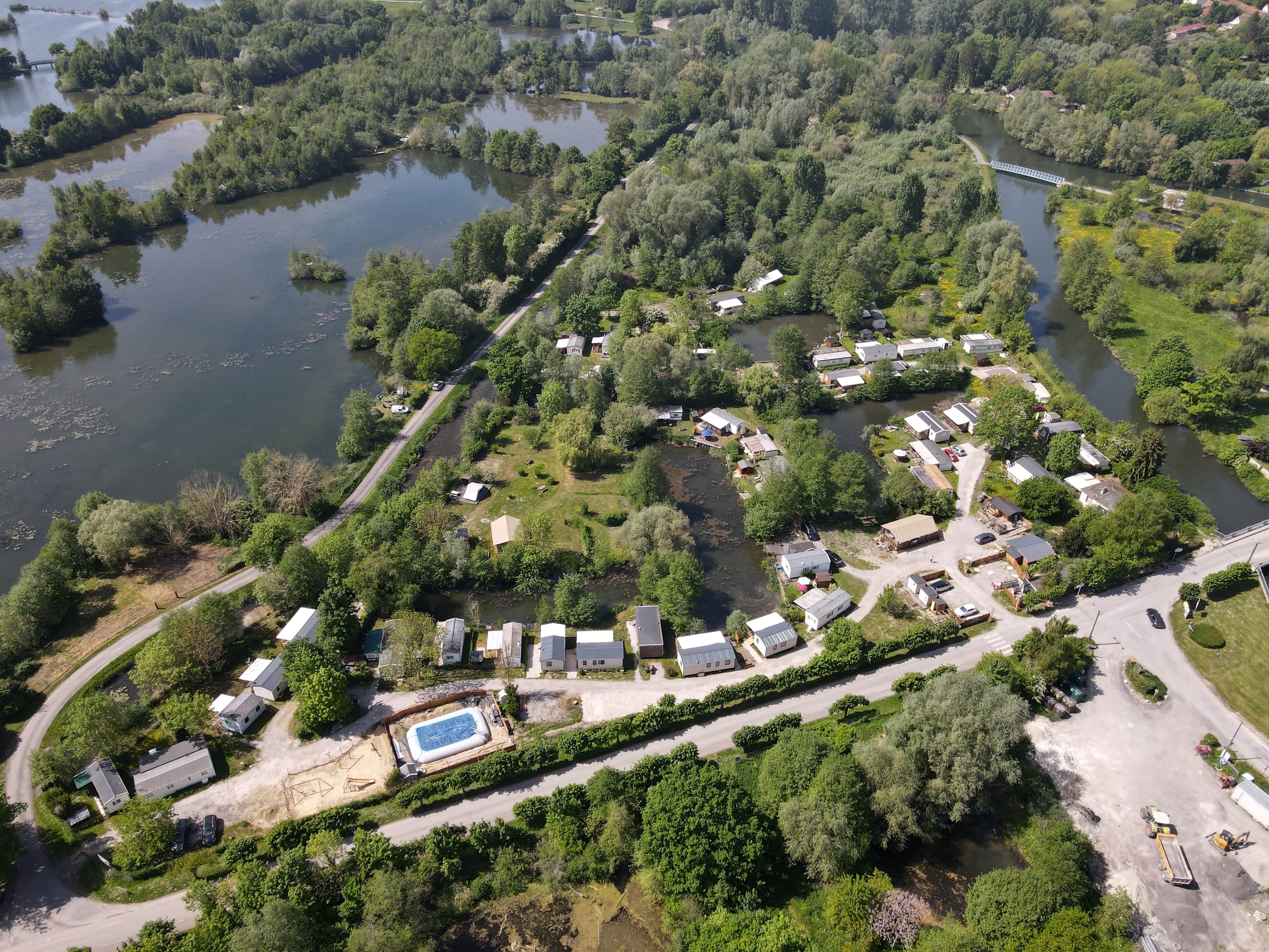 A scenery from Camping Du Grand Pré