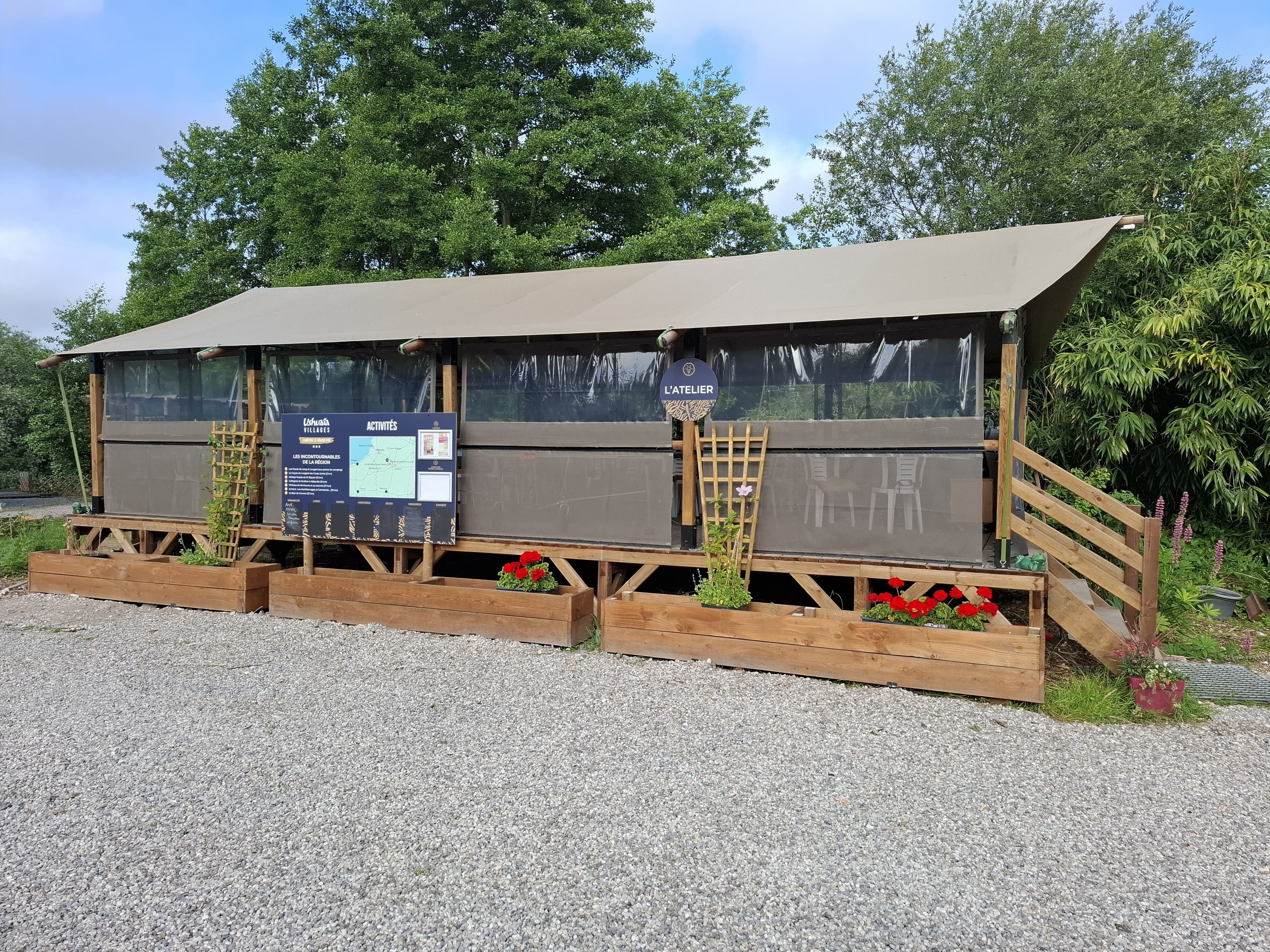 A scenery from Camping Du Grand Pré