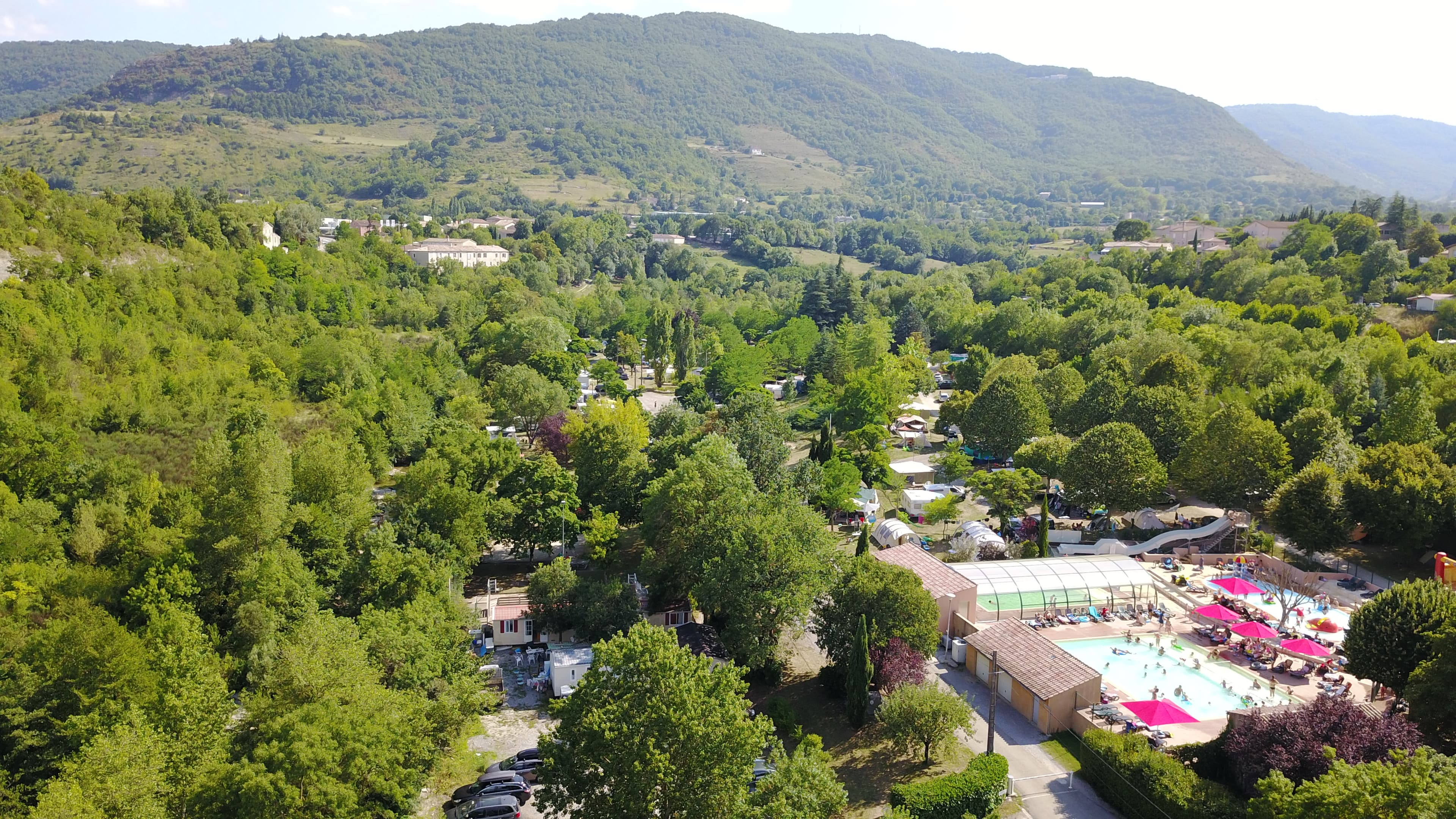 A scenery from Camping Sandaya Les Jardins de Privas