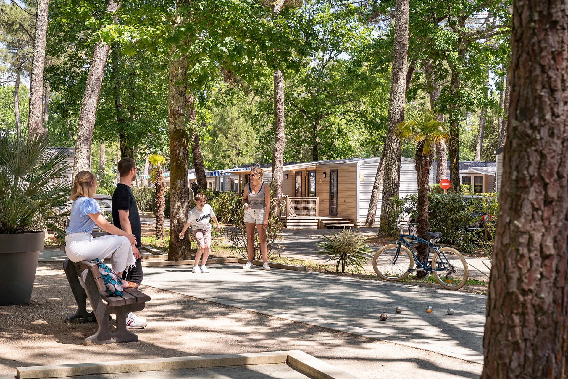 A scenery from Camping Sandaya L'Orée du Bois