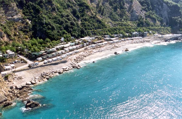 A scenery from Camping Framura