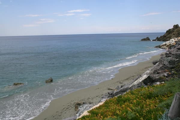 A scenery from Camping Framura