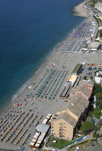 A scenery from Camping Framura