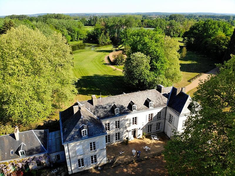 A scenery from Castel Camping Château de Chanteloup