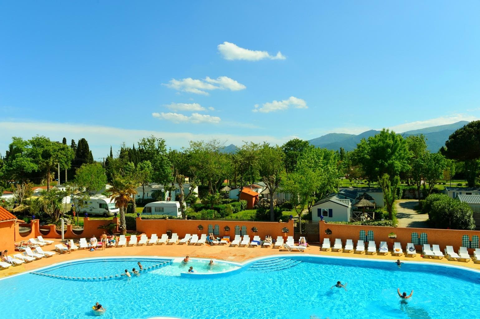 A scenery from Camping Les Galets
