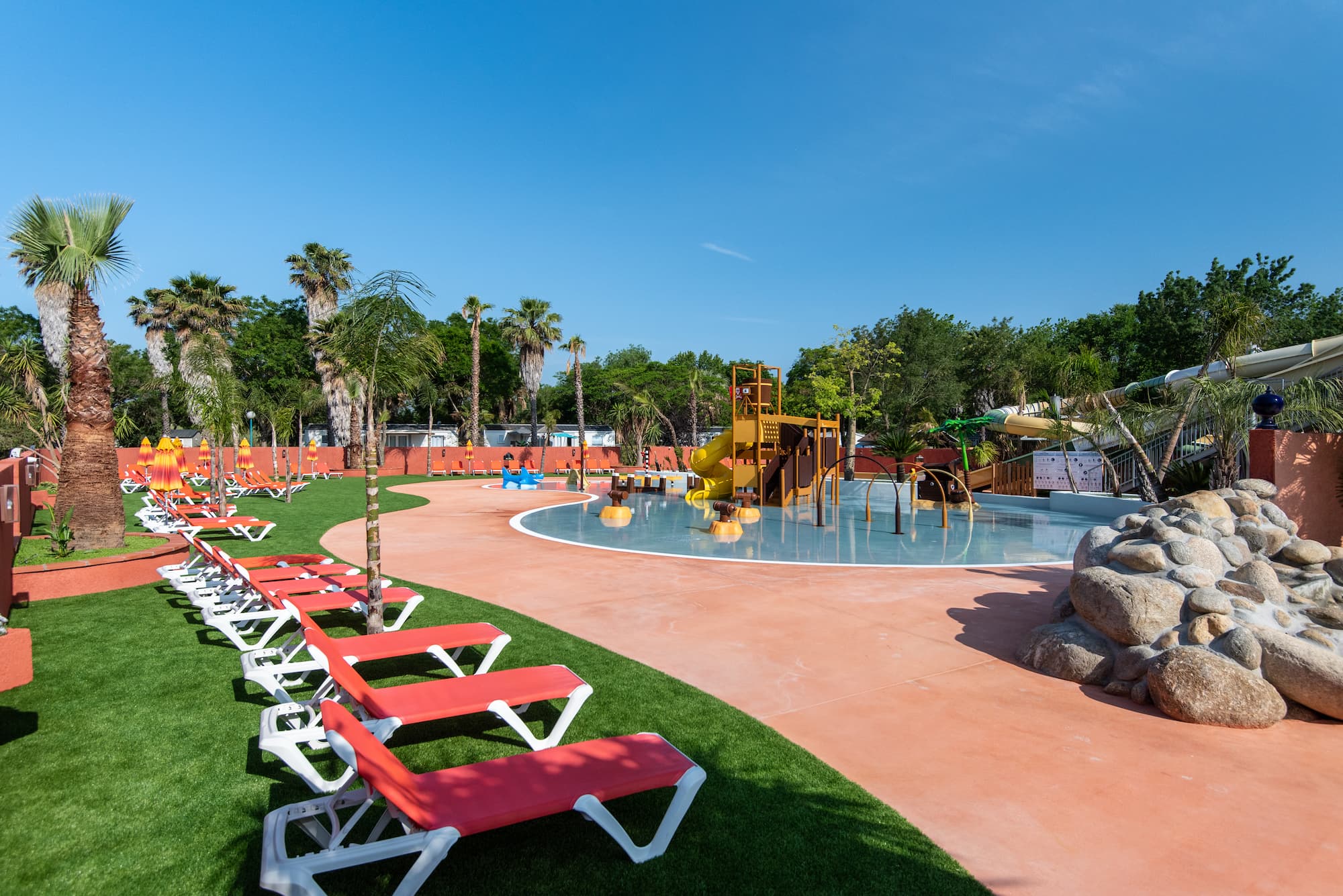 A scenery from Camping Les Galets