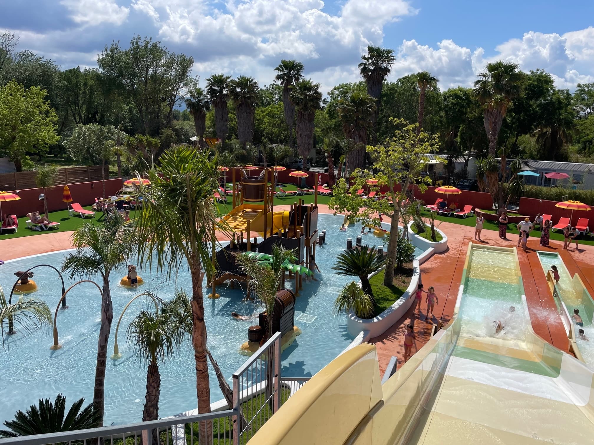 A scenery from Camping Les Galets