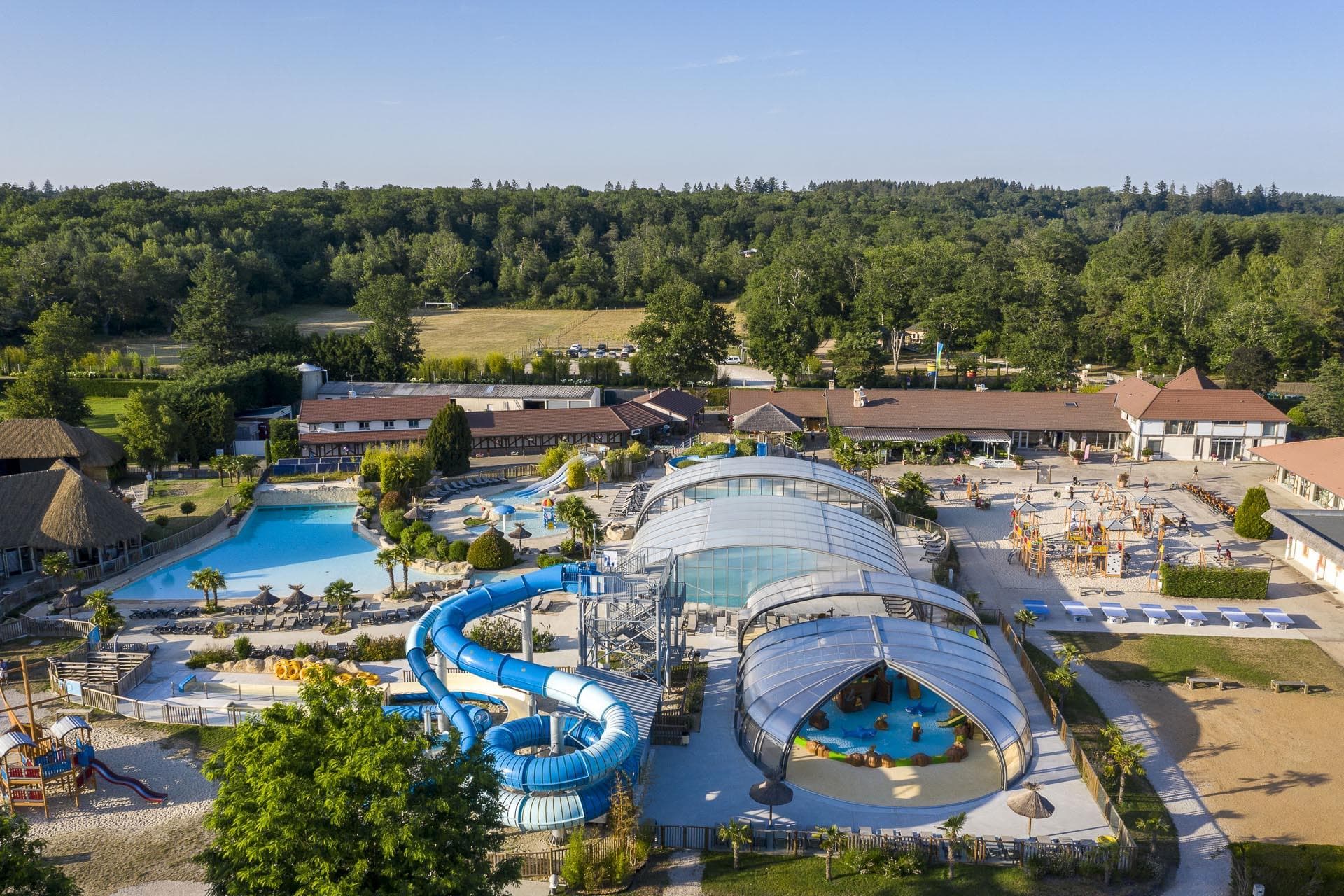 A scenery from Camping Sandaya Les Alicourts