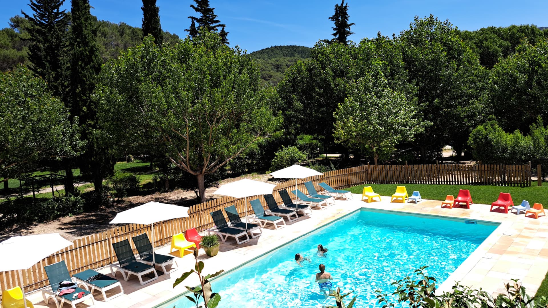 A scenery from Domaine de l'Ecluse