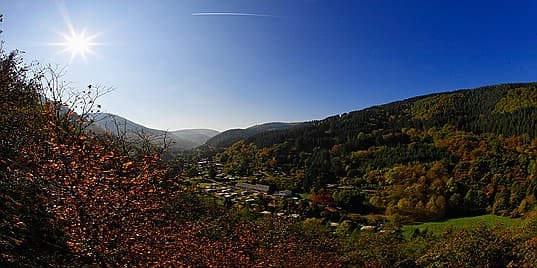 A scenery from Camping Denntal