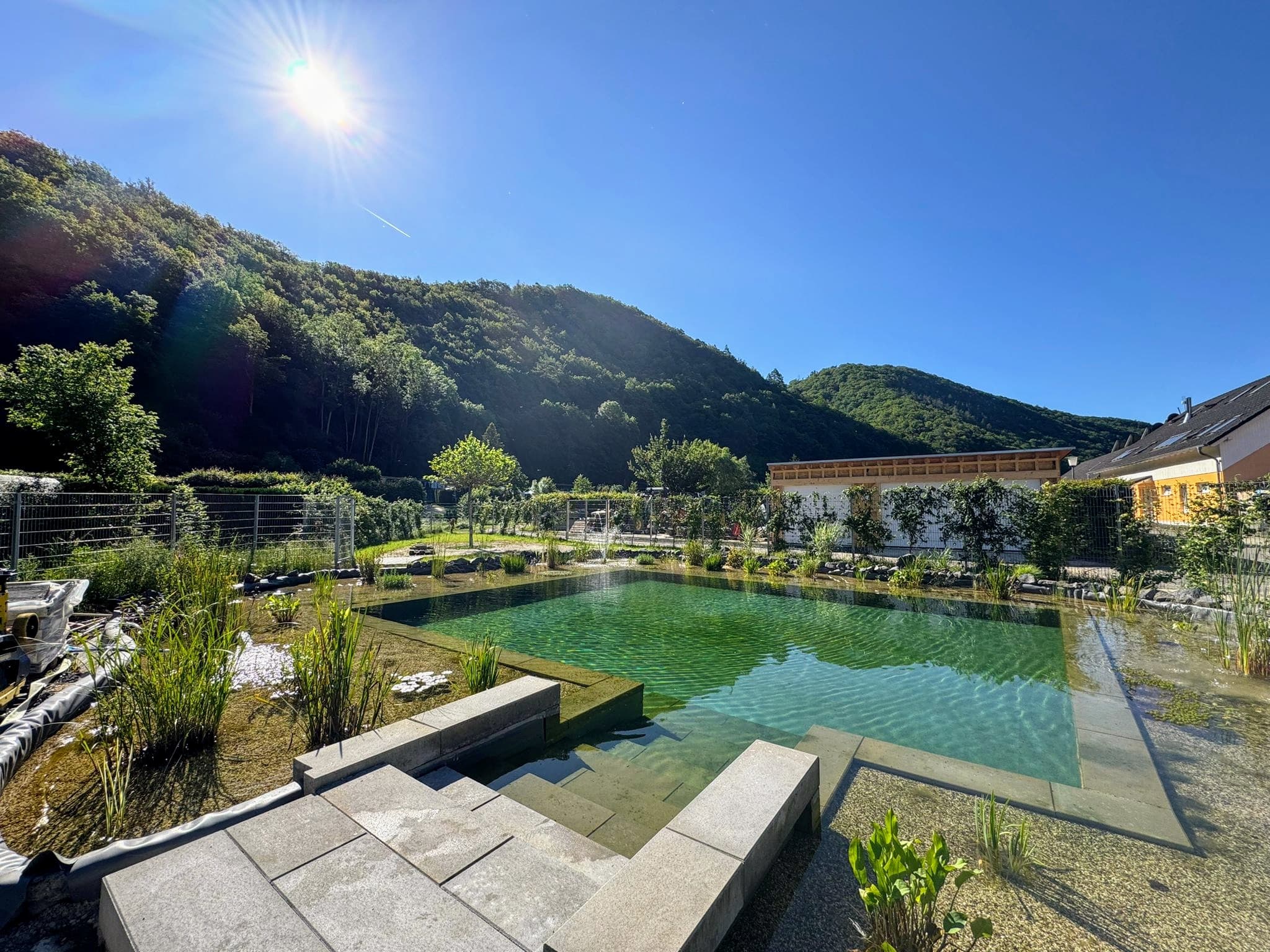 A scenery from Camping Denntal