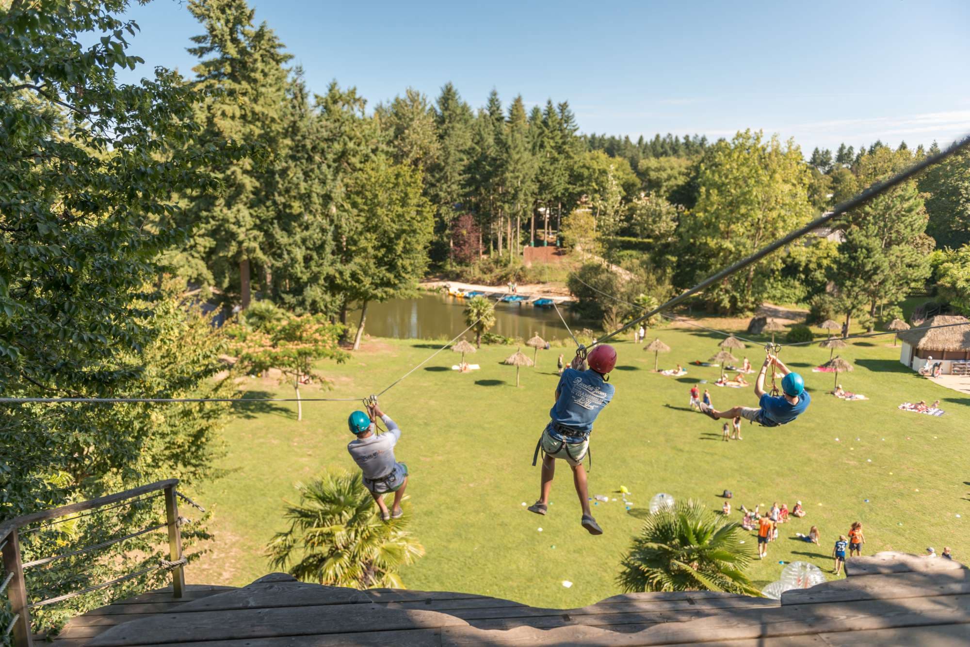 A scenery from Castel Camping Les Ormes, Domaine & Resort