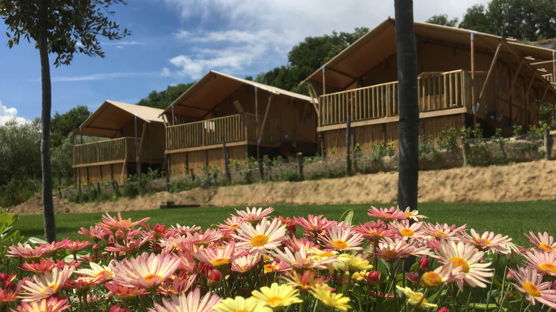 A scenery from Il Girasole Village