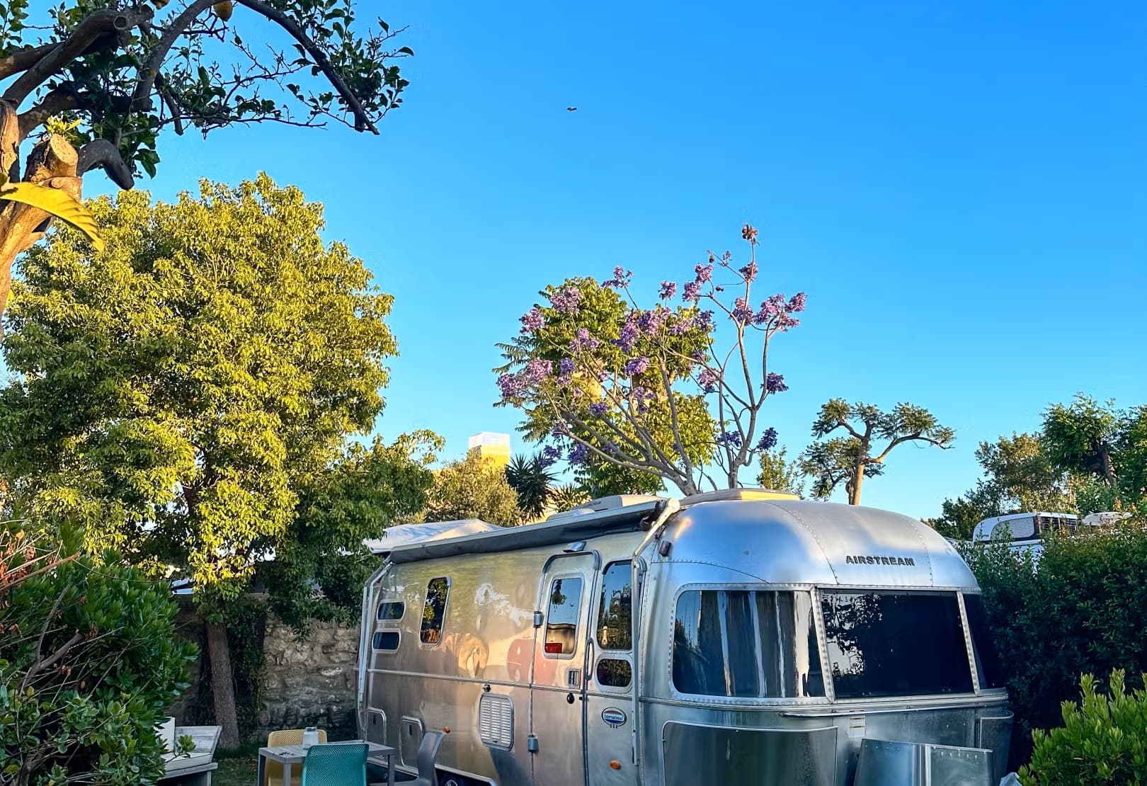 A scenery from Camp La Caravella