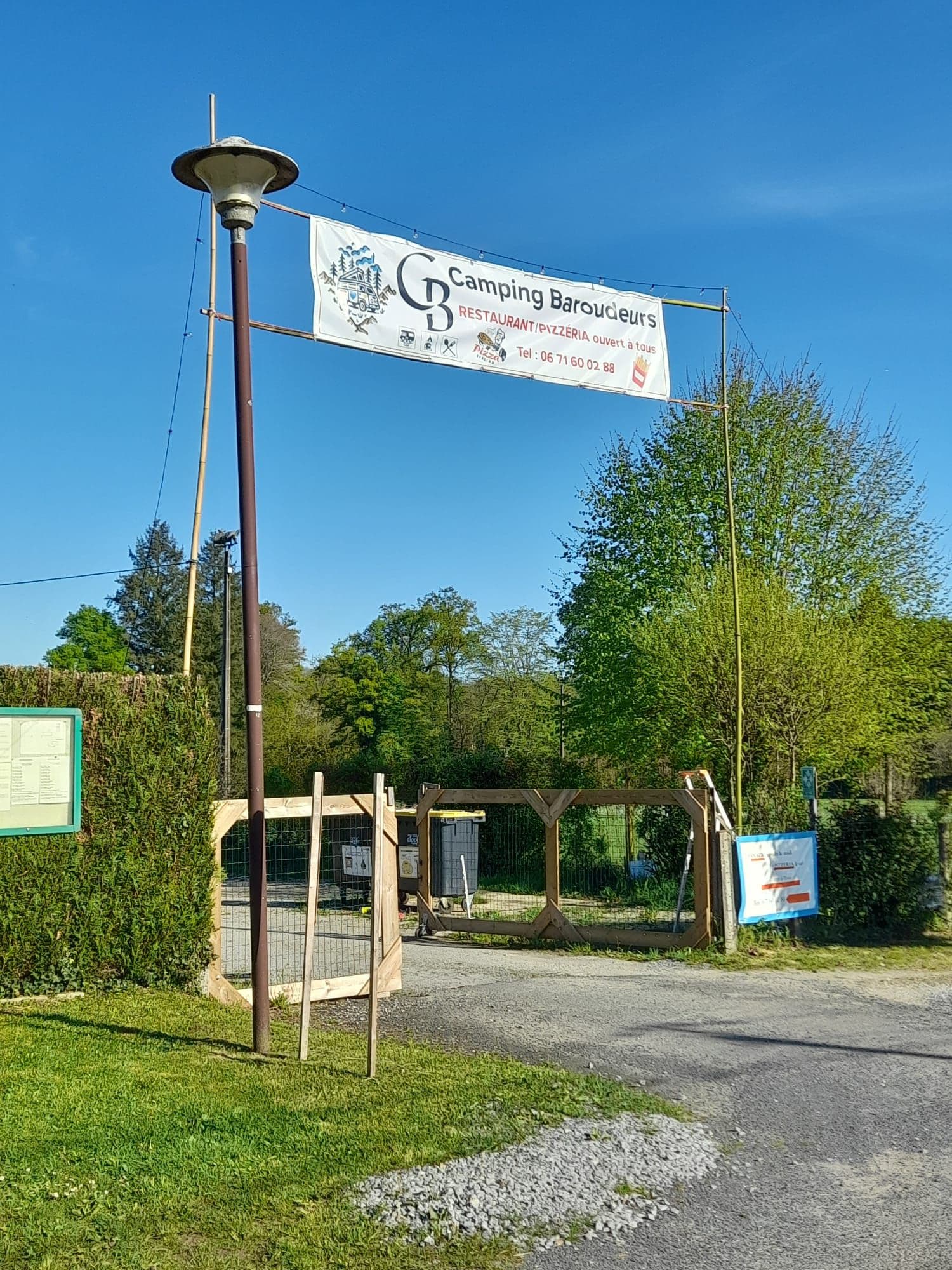 A scenery from Camping Baroudeurs