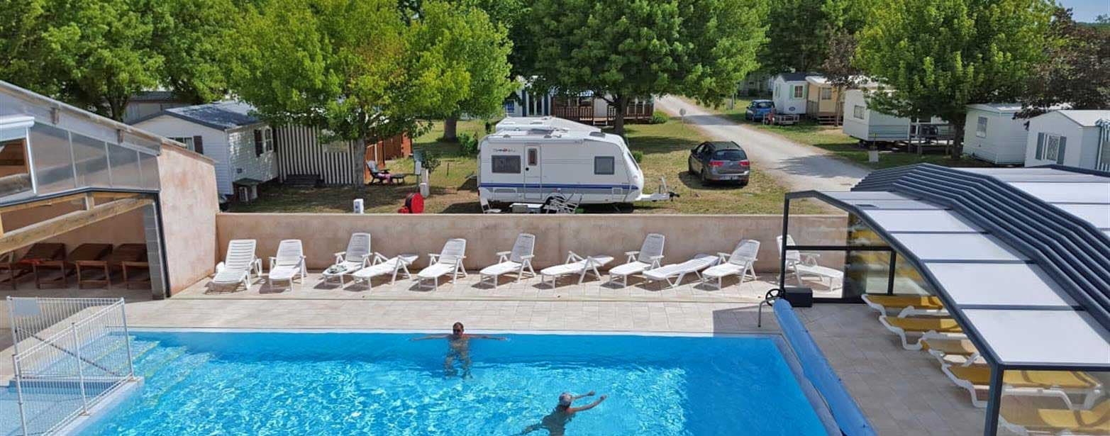 A scenery from Camping Le Petit Dauphin