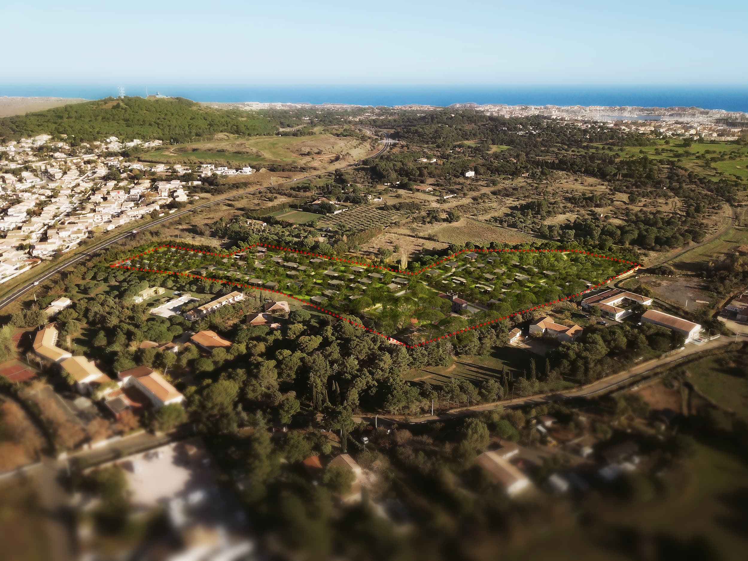 A scenery from Les Jardins de Batipaume