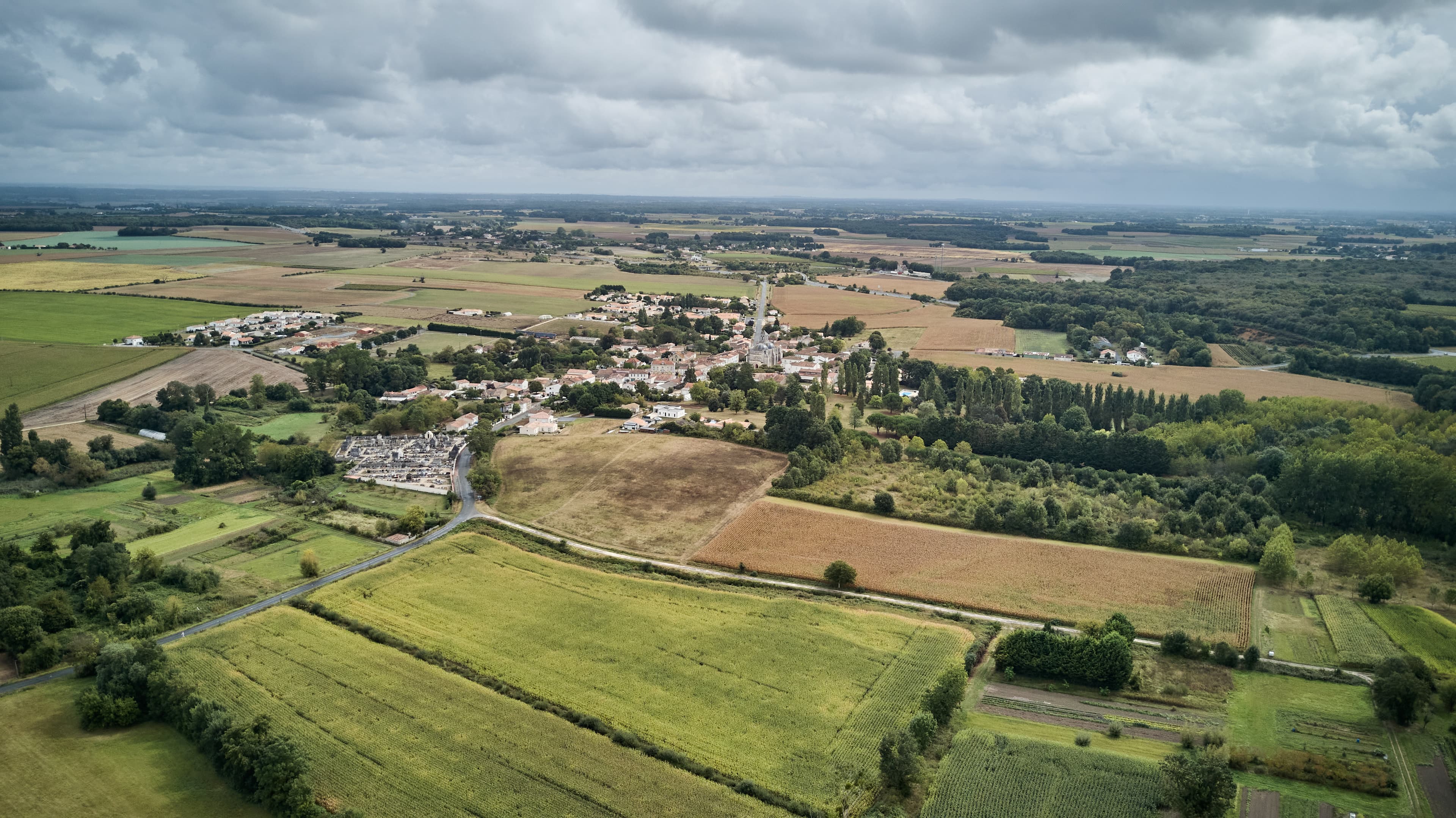 A scenery from Domaine La Clairière de Saint Romain
